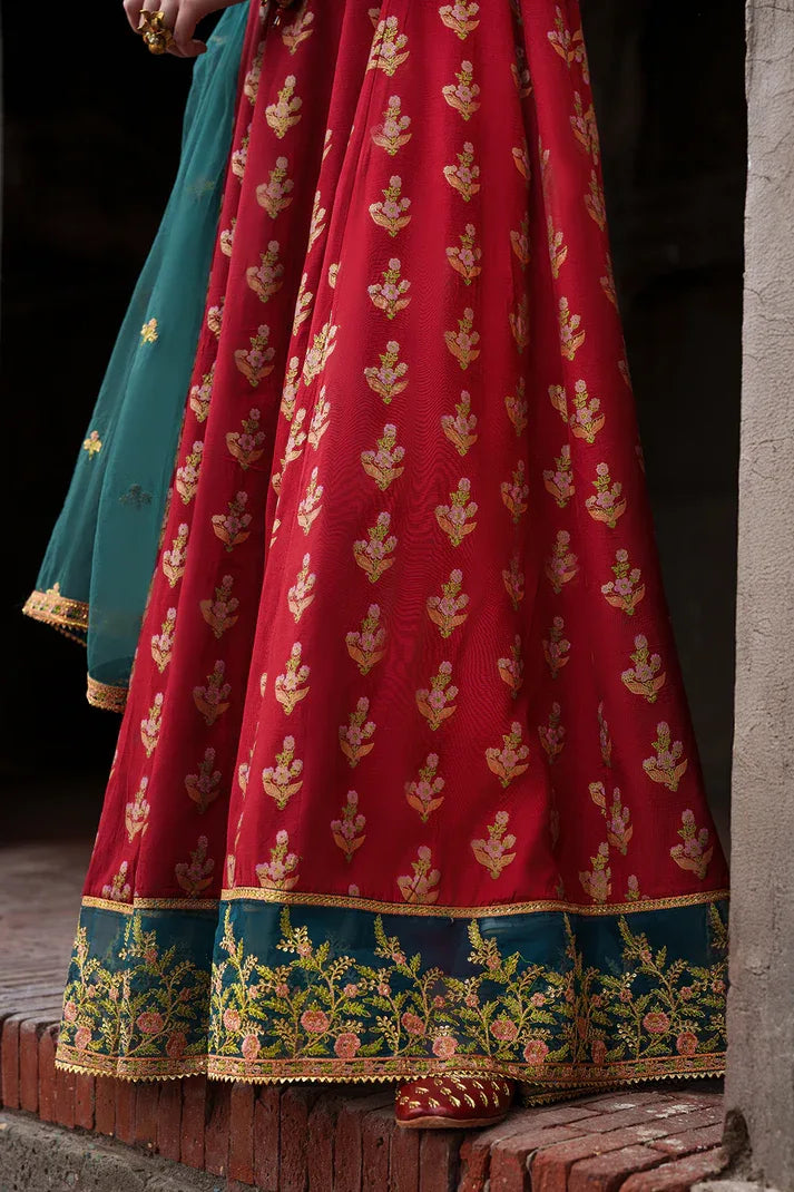 Saad Shaikh | Zaria Festive Pret 25 | SCARLET - Rang-e-Khaas