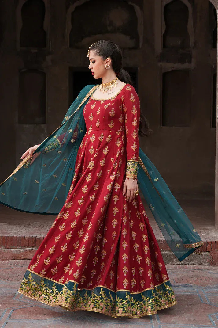 Saad Shaikh | Zaria Festive Pret 25 | SCARLET - Rang-e-Khaas