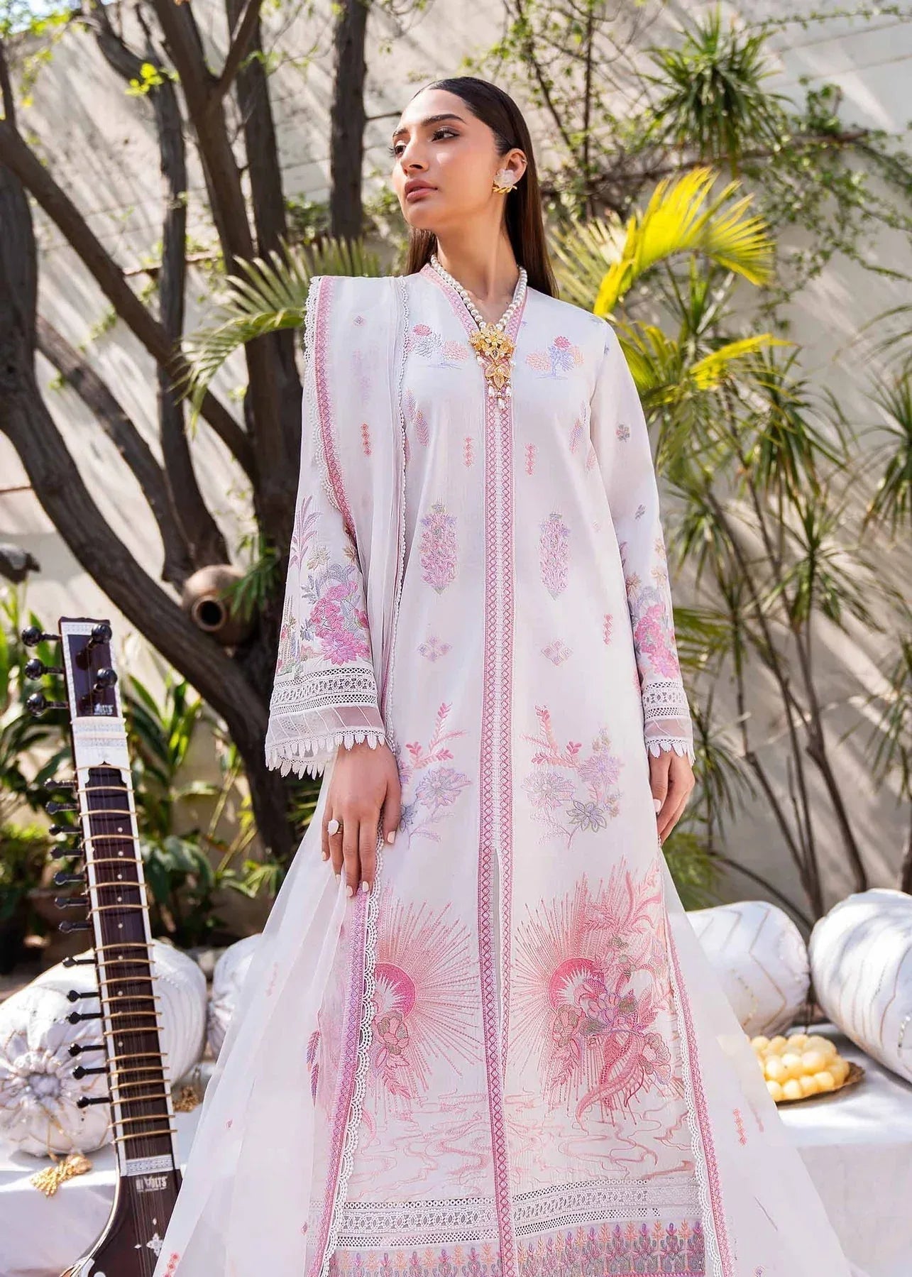 Akbar Aslam | Pret Lawn | VOLUPTE - Rang-e-Khaas