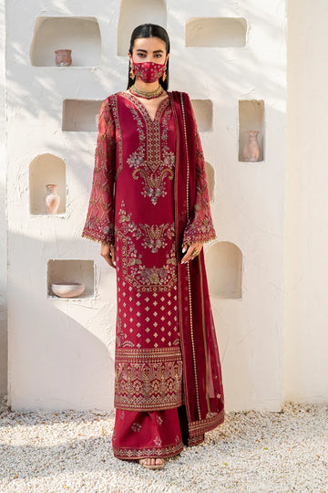 Flossie | Naqsh Formals | S-1402 (A) - Rang-e-Khaas