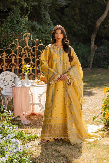 Florent | Chikankari Eid 25 | FLC- 3A - Rang-e-Khaas