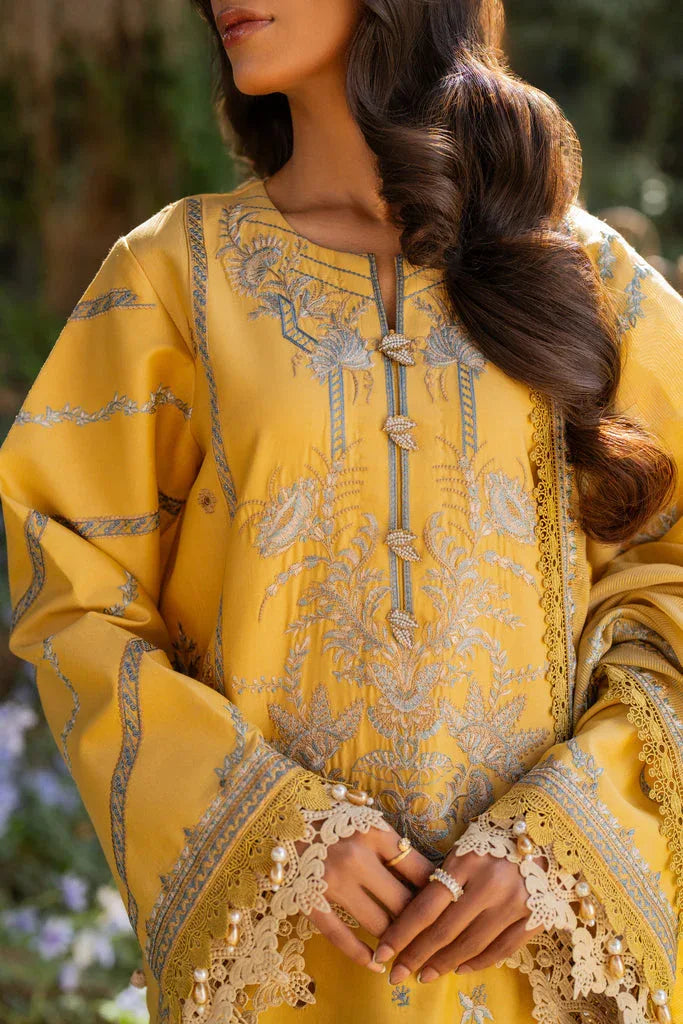 Florent | Chikankari Eid 25 | FLC- 3A - Rang-e-Khaas