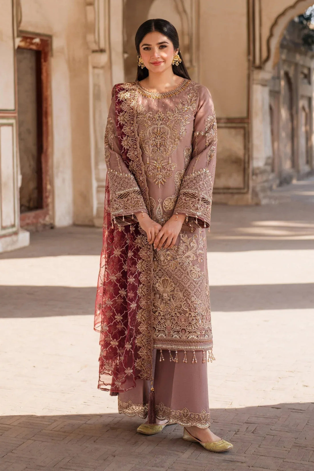 Imrozia Premium | Meeras Luxury Eid 25 | I-220 ZOHRA - Rang-e-Khaas