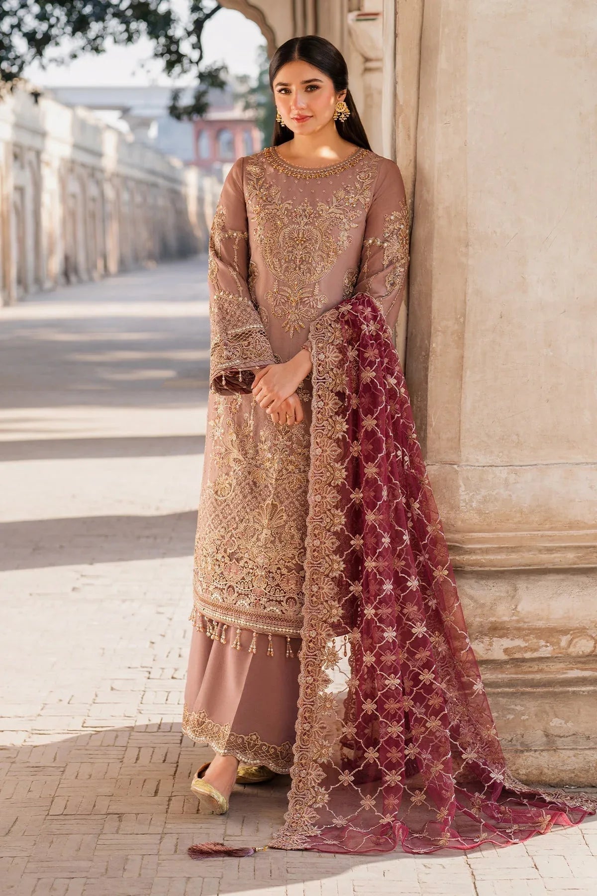 Imrozia Premium | Meeras Luxury Eid 25 | I-220 ZOHRA - Rang-e-Khaas