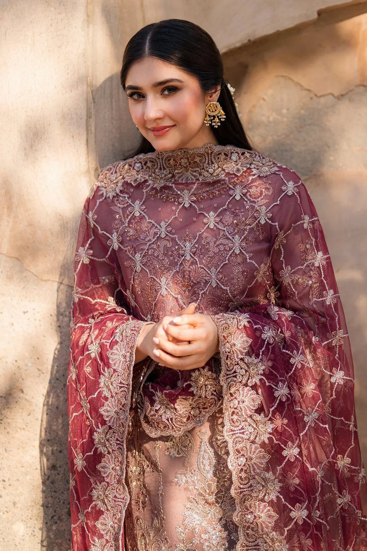 Imrozia Premium | Meeras Luxury Eid 25 | I-220 ZOHRA - Rang-e-Khaas