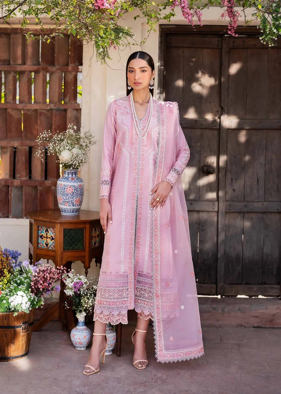 Akbar Aslam | Pret Lawn | MYSTERE - Rang-e-Khaas