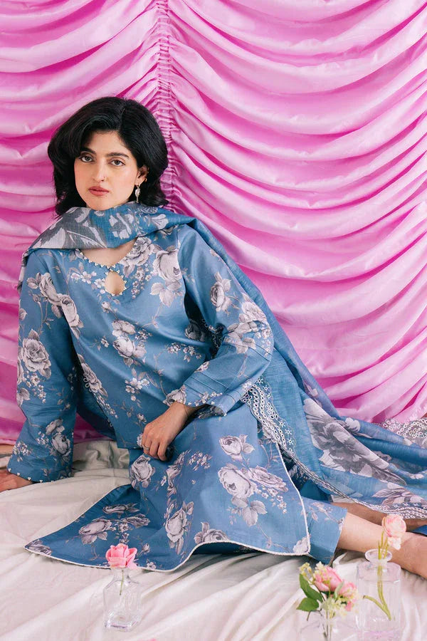 Ayzel | Renisa Lawn Collection | POSY - Rang-e-Khaas