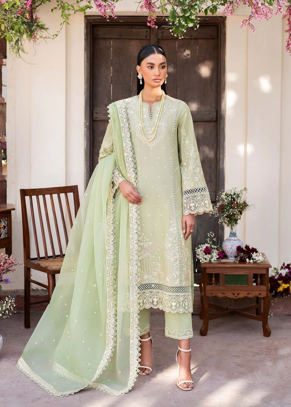 Akbar Aslam | Pret Lawn | CHIC - Rang-e-Khaas