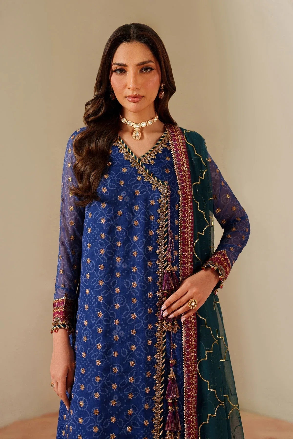 Alizeh | Fleur Chiffon |  AF-CH-2198-Rahsa - Rang-e-Khaas