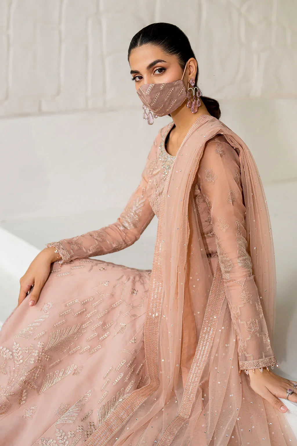 Flossie | Naqsh Formals | S-1407 - Rang-e-Khaas