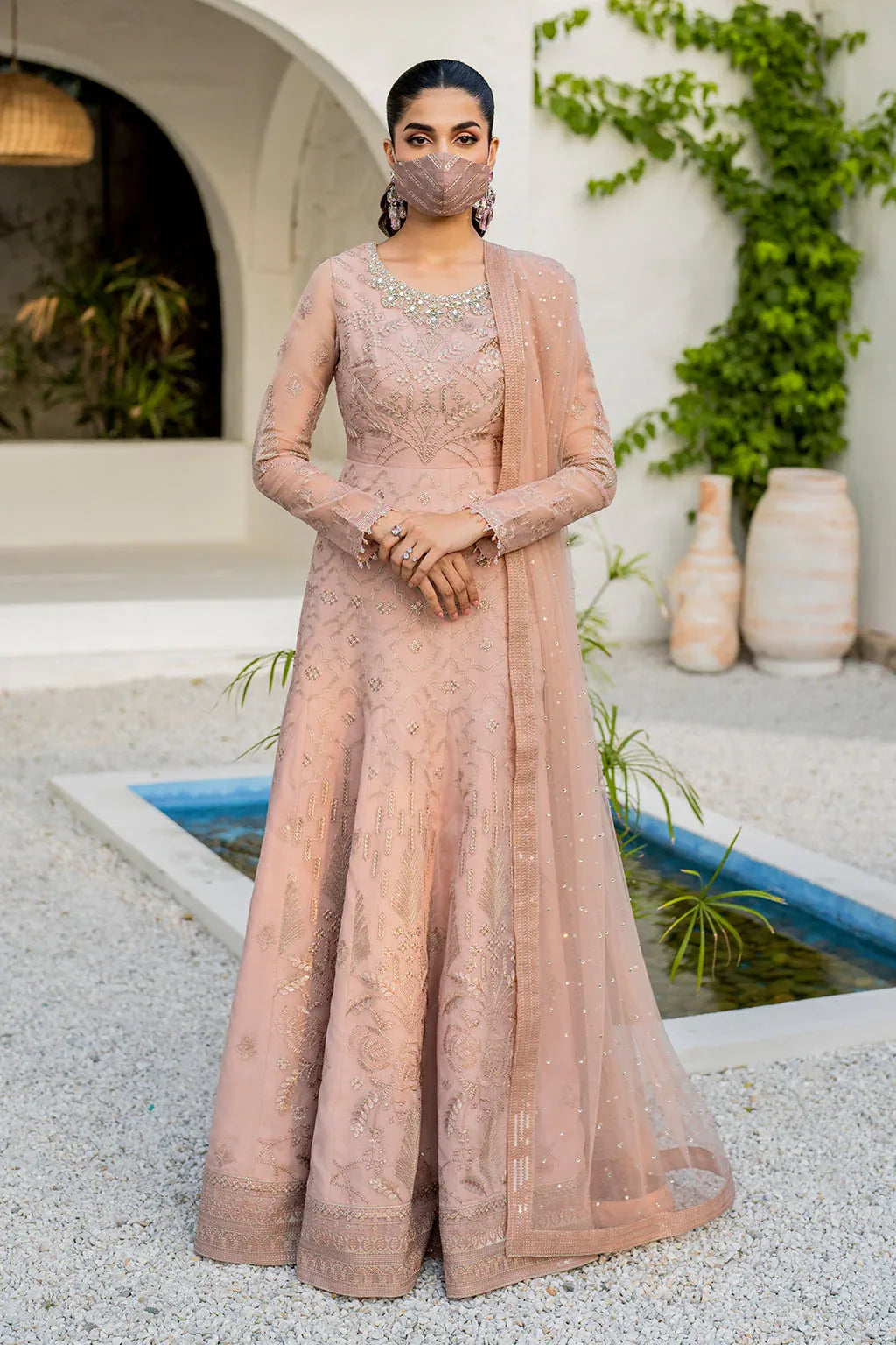 Flossie | Naqsh Formals | S-1407 - Rang-e-Khaas