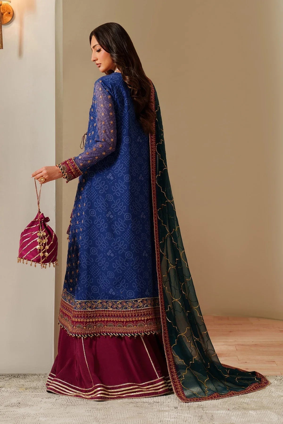 Alizeh | Fleur Chiffon |  AF-CH-2198-Rahsa - Rang-e-Khaas