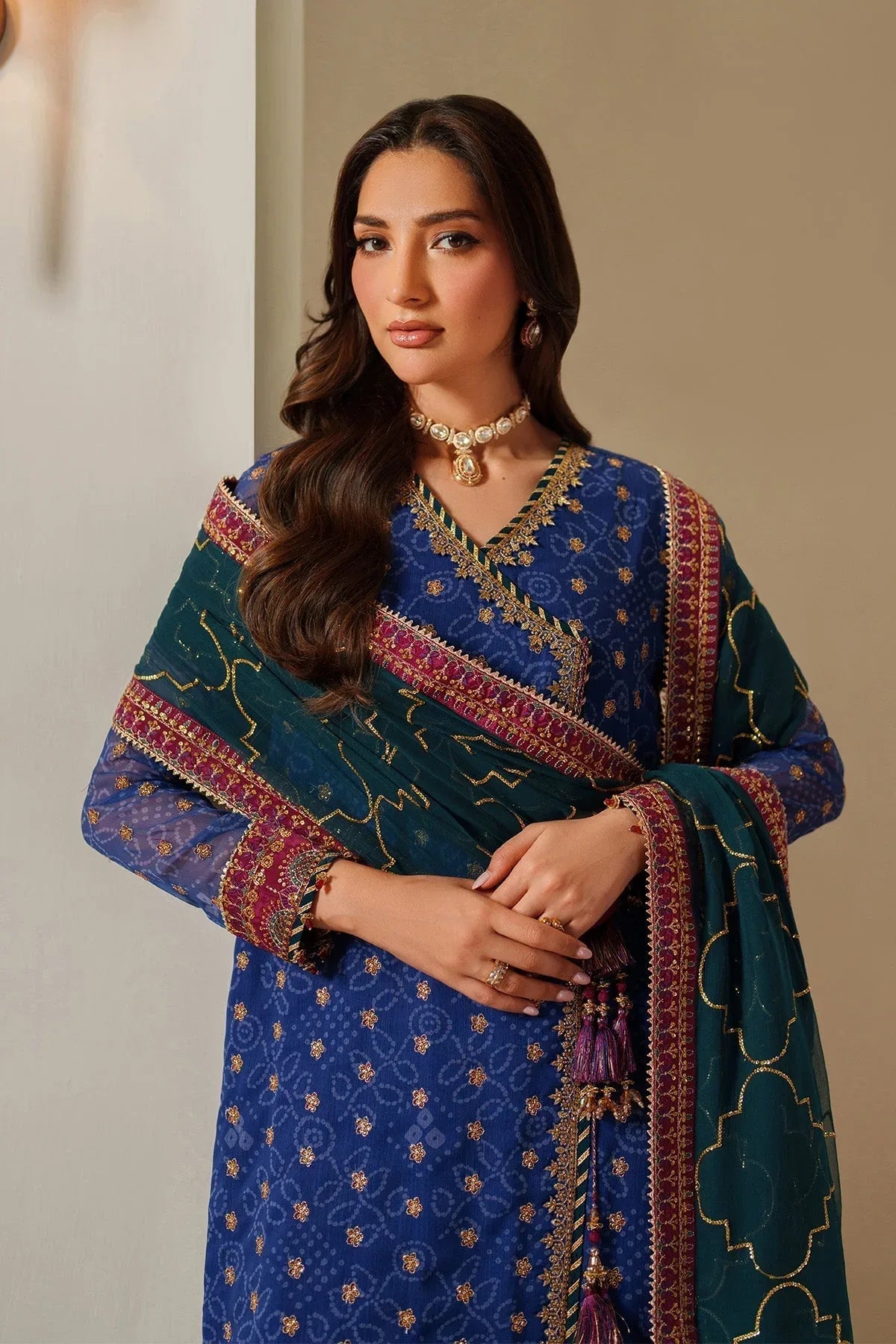 Alizeh | Fleur Chiffon |  AF-CH-2198-Rahsa - Rang-e-Khaas