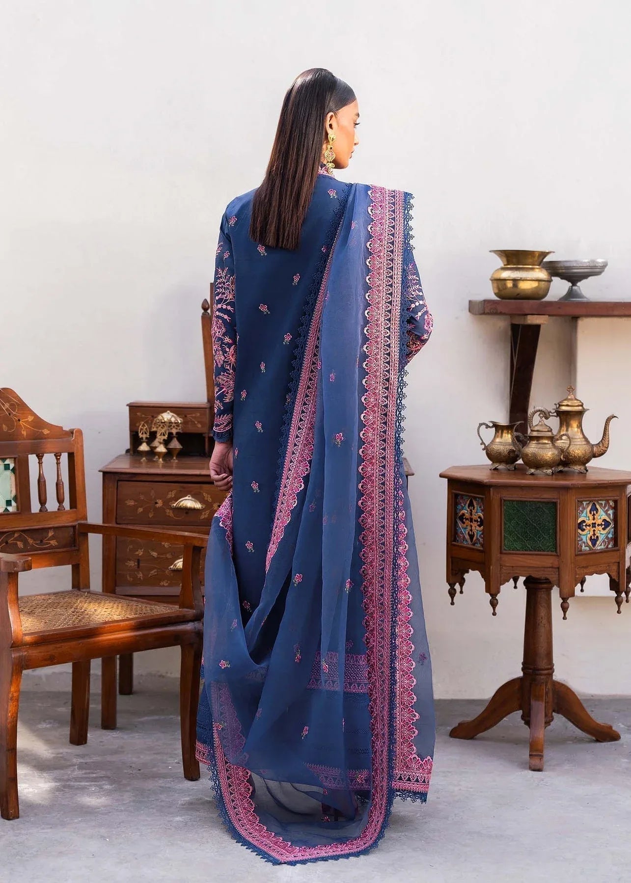 Akbar Aslam | Pret Lawn | REVERIE - Rang-e-Khaas