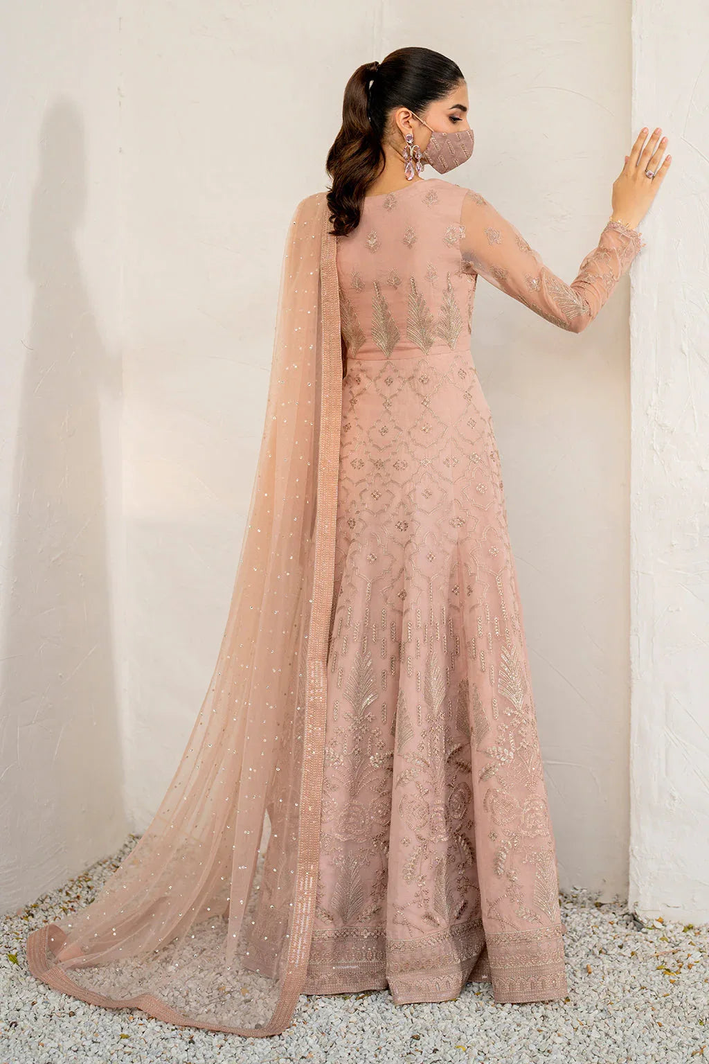 Flossie | Naqsh Formals | S-1407 - Rang-e-Khaas