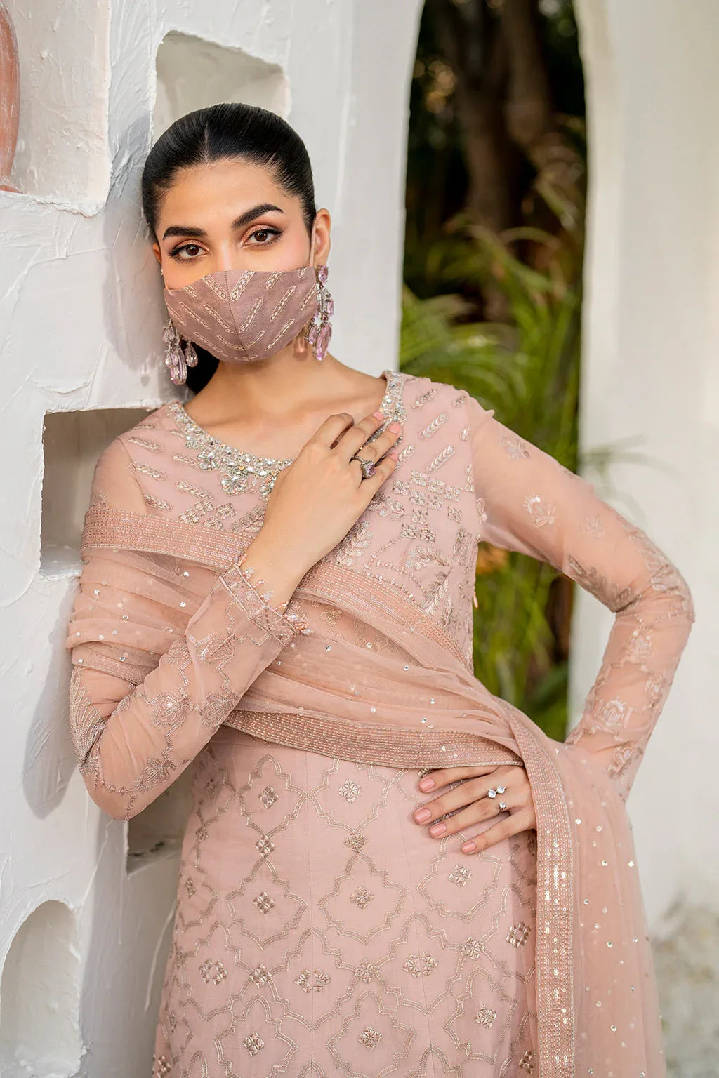 Flossie | Naqsh Formals | S-1407 - Rang-e-Khaas