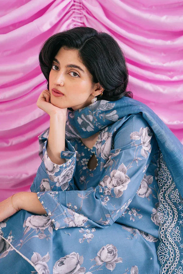 Ayzel | Renisa Lawn Collection | POSY - Rang-e-Khaas