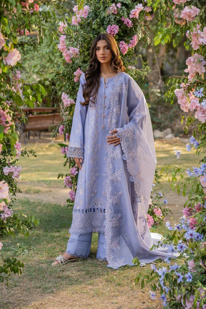 Florent | Chikankari Eid 25 | FLC- 4A - Rang-e-Khaas