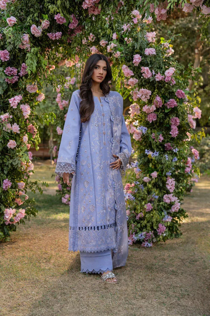 Florent | Chikankari Eid 25 | FLC- 4A - Rang-e-Khaas