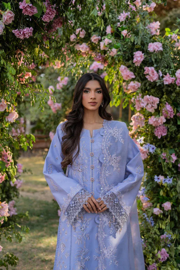 Florent | Chikankari Eid 25 | FLC- 4A - Rang-e-Khaas