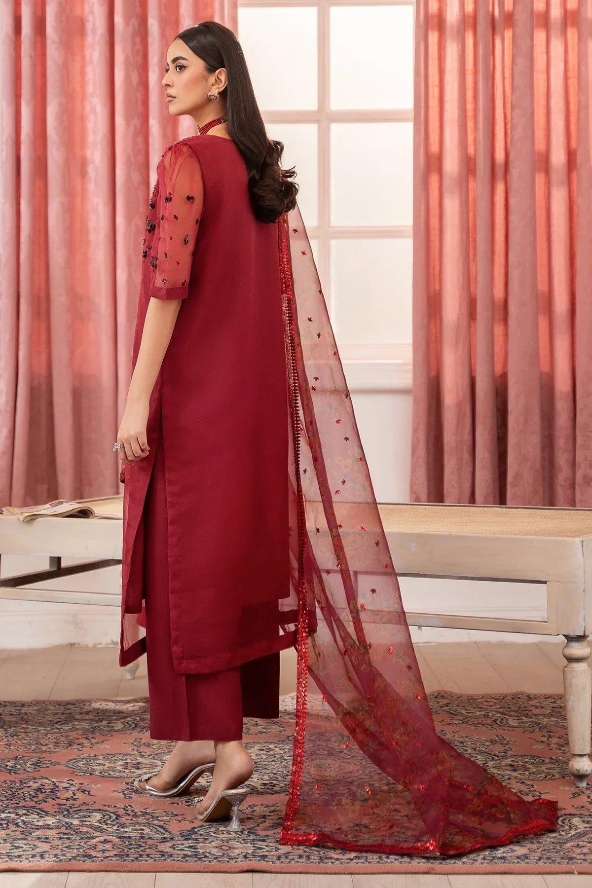 Charizma | Festive Pret | CMA-5-119 R - Rang-e-Khaas