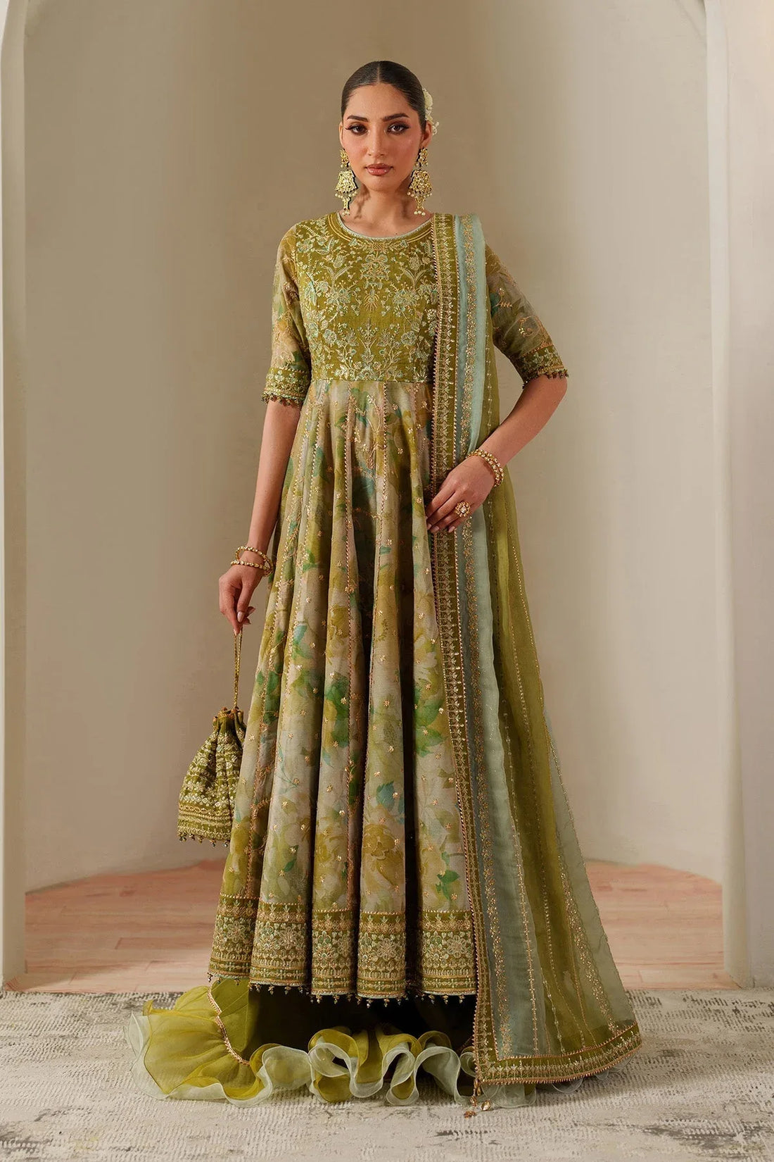 Alizeh | Fleur Chiffon |  AF-CH-2195-Renee - Rang-e-Khaas