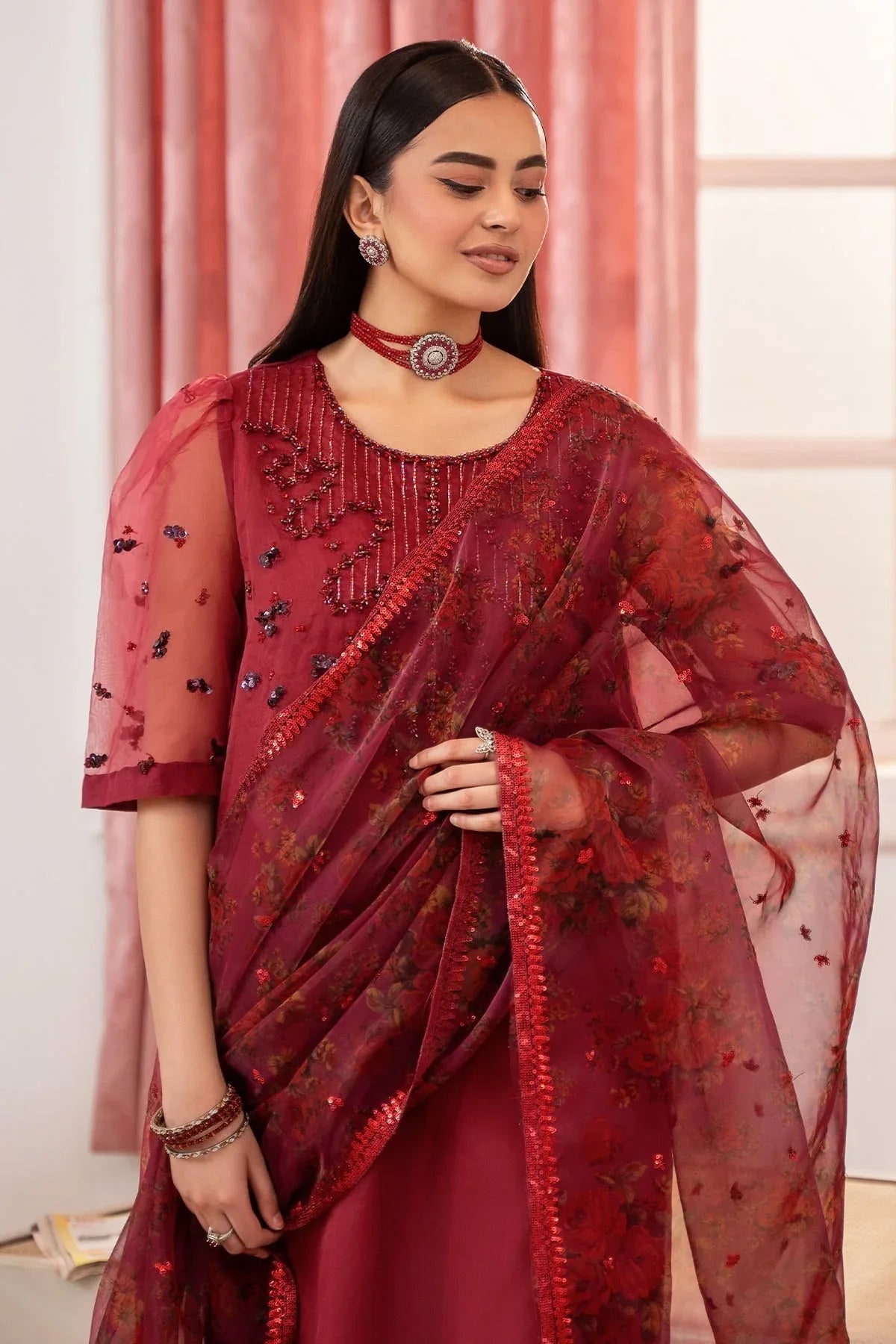 Charizma | Festive Pret | CMA-5-119 - Rang-e-Khaas