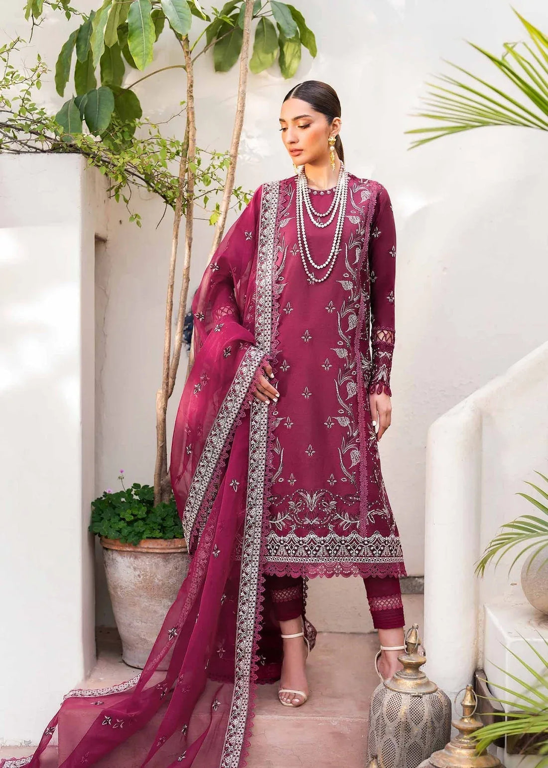 Akbar Aslam | Pret Lawn | PRESTIGE - Rang-e-Khaas