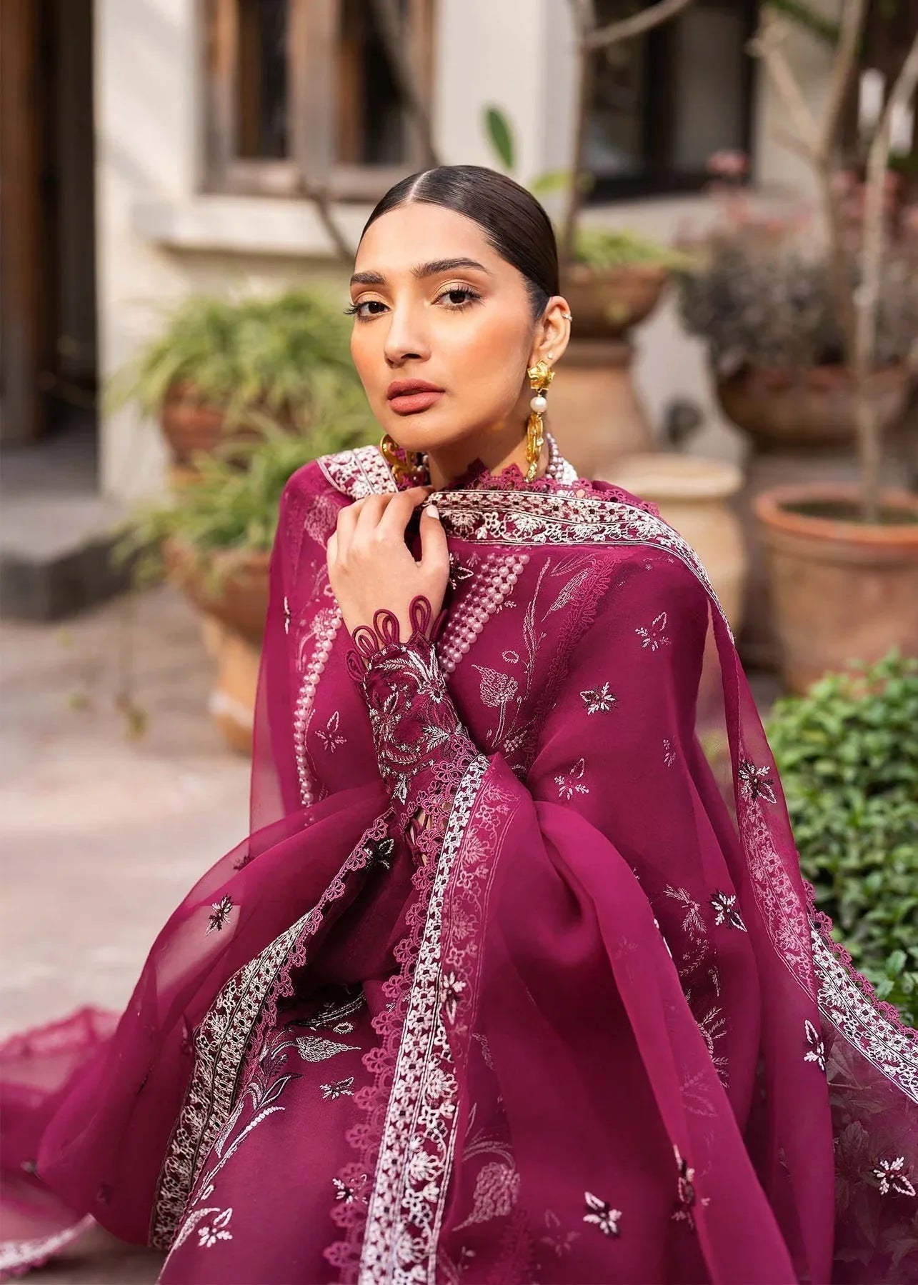 Akbar Aslam | Pret Lawn | PRESTIGE - Rang-e-Khaas