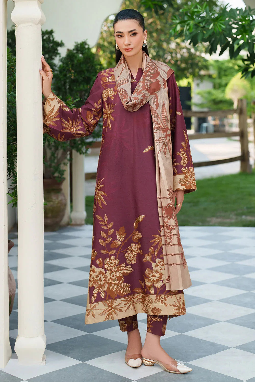 Jazmin | Winter 25 | UW-0180 M - Rang-e-Khaas