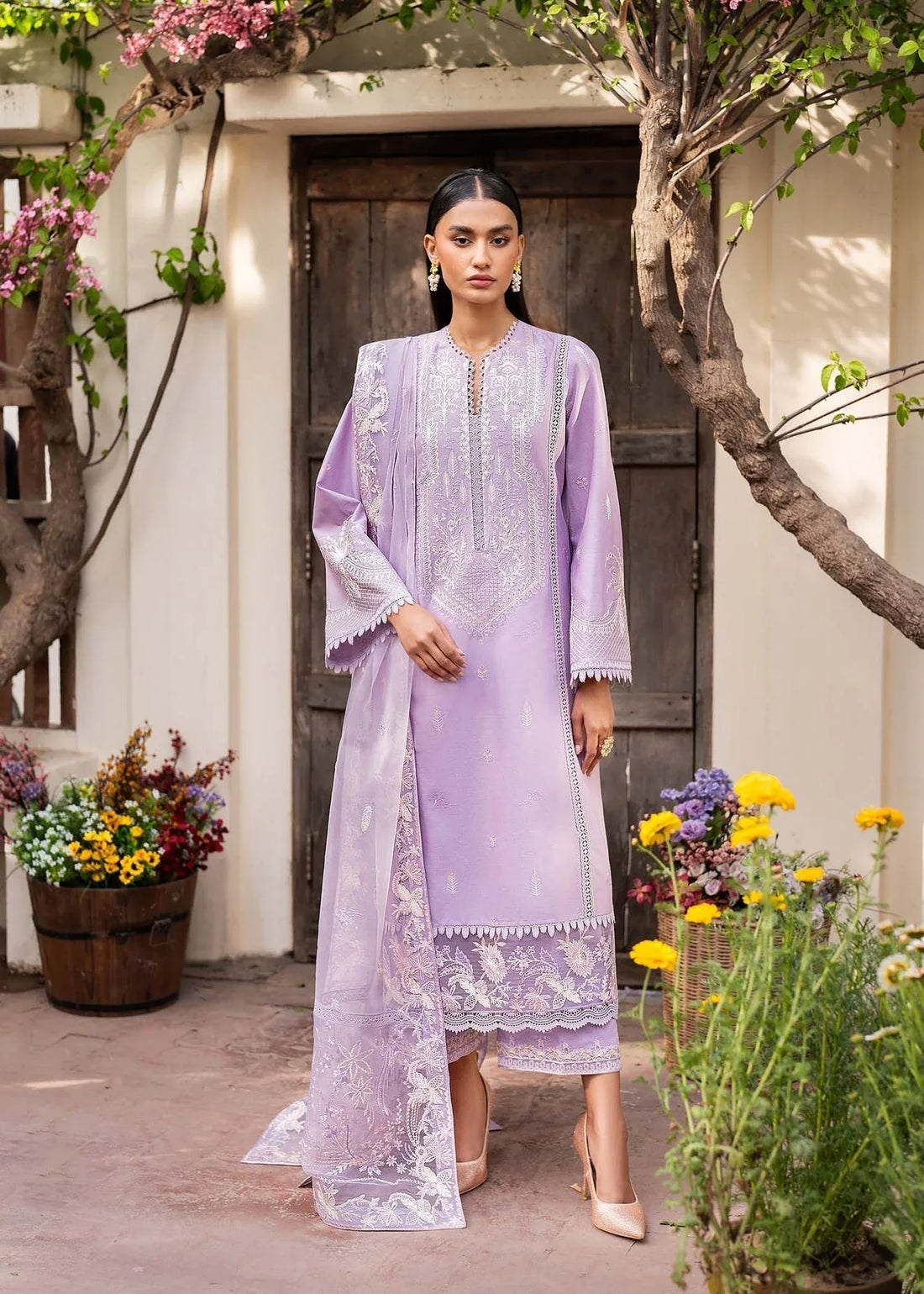 Akbar Aslam | Pret Lawn | CALIN - Rang-e-Khaas