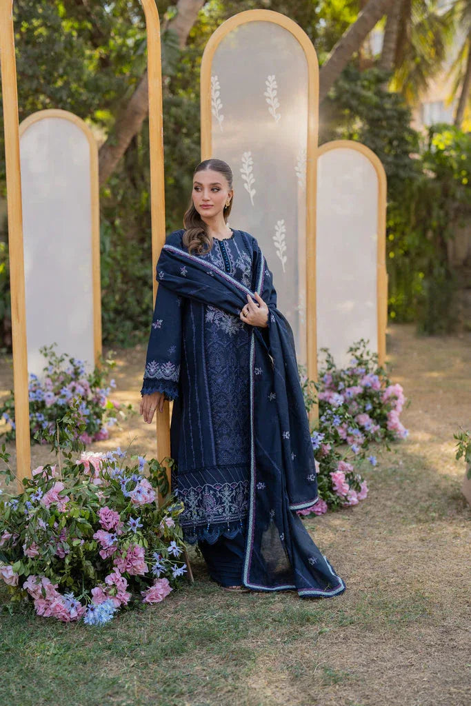 Florent | Chikankari Eid 25 | FLC- 7 - Rang-e-Khaas