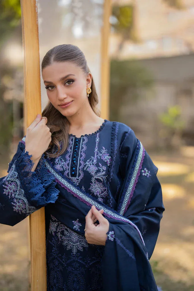 Florent | Chikankari Eid 25 | FLC- 7 - Rang-e-Khaas
