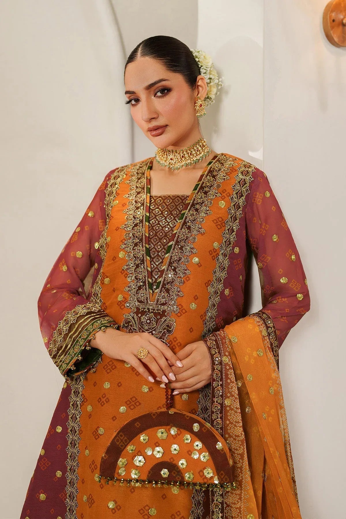 Alizeh | Fleur Chiffon |  AF-CH-2194-Zyne - Rang-e-Khaas