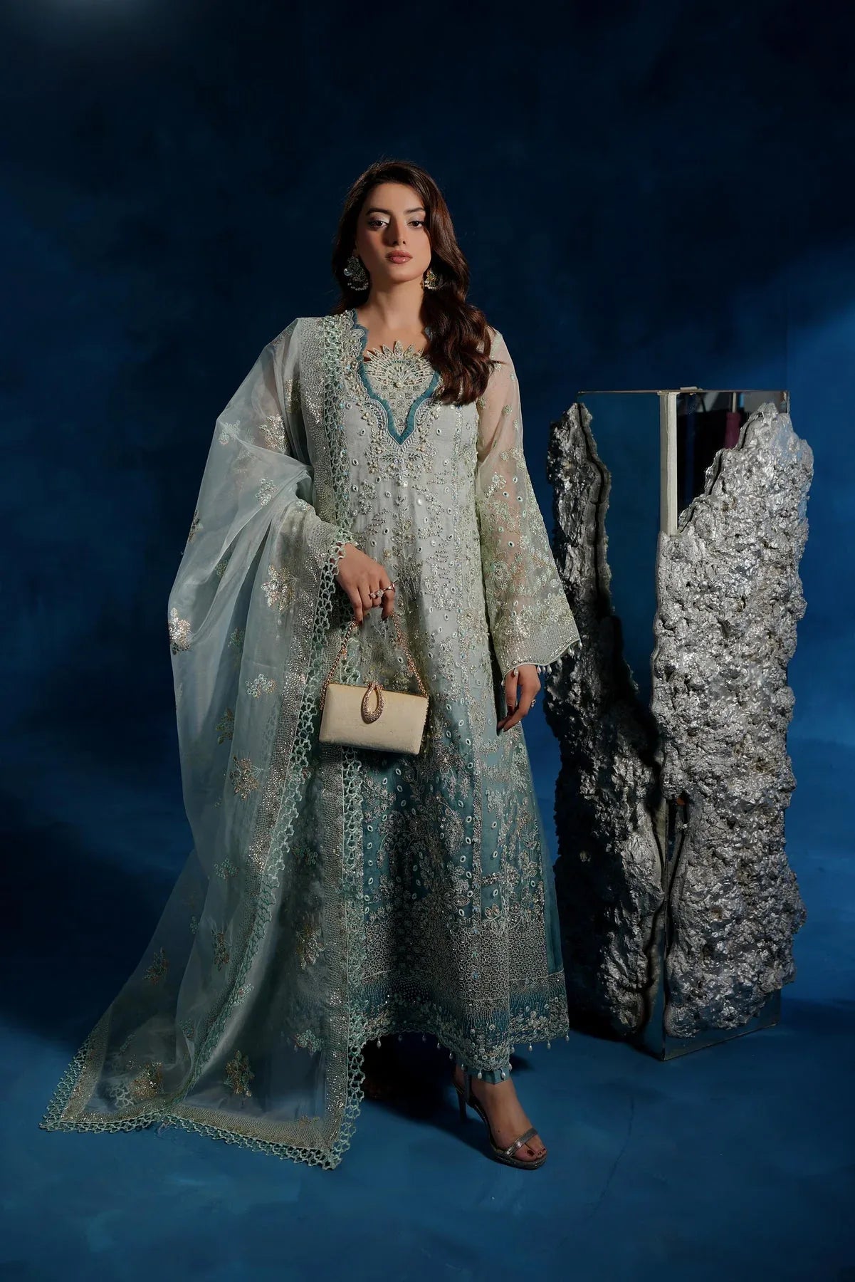 Maryams | Tabeer Luxury Collection | FEHREEN  TBR-8013 - Rang-e-Khaas