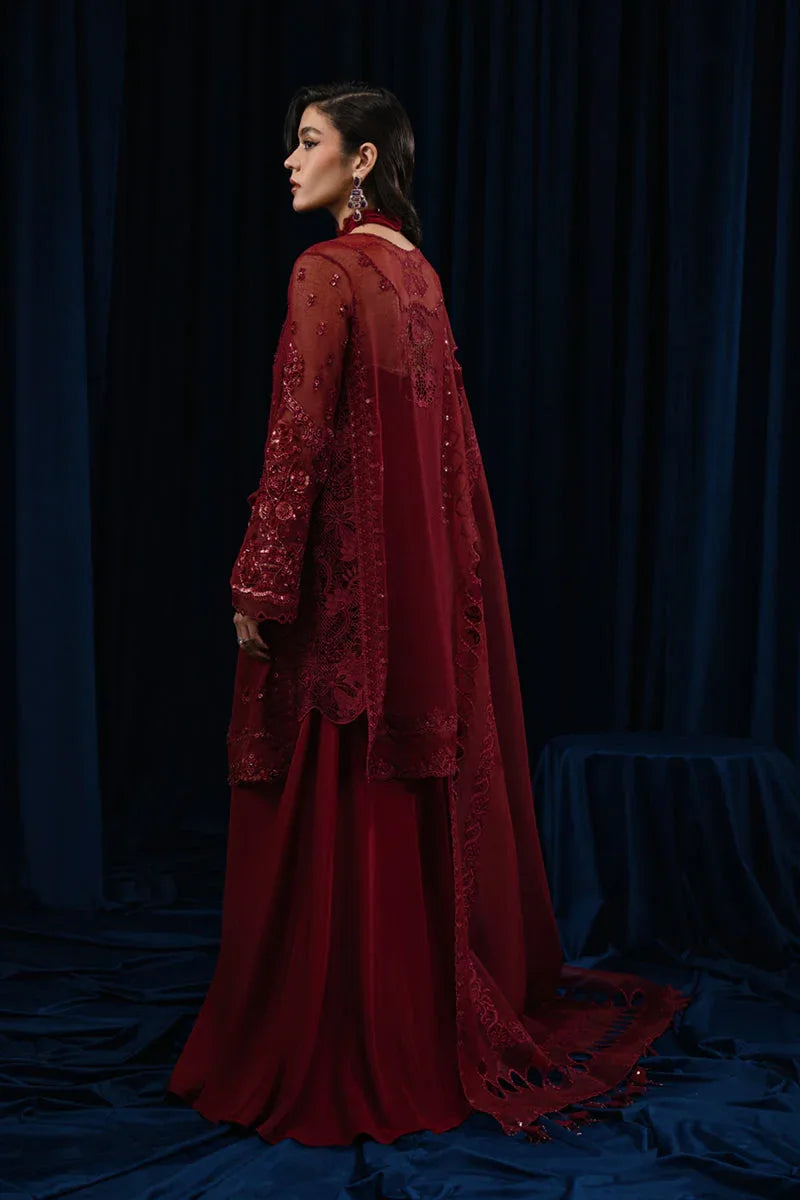 Qalamkar | Luxe Pret | CR-04 RIYA - Rang-e-Khaas