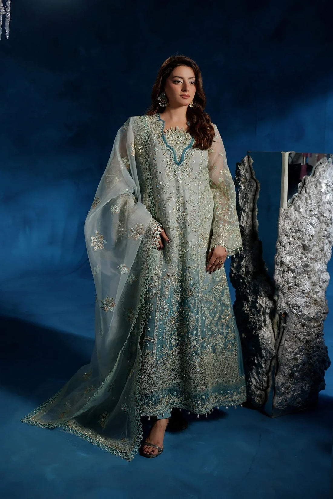 Maryams | Tabeer Luxury Collection | FEHREEN  TBR-8013 - Rang-e-Khaas