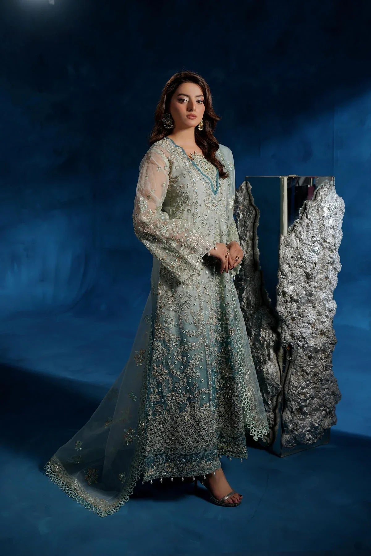 Maryams | Tabeer Luxury Collection | FEHREEN  TBR-8013 - Rang-e-Khaas