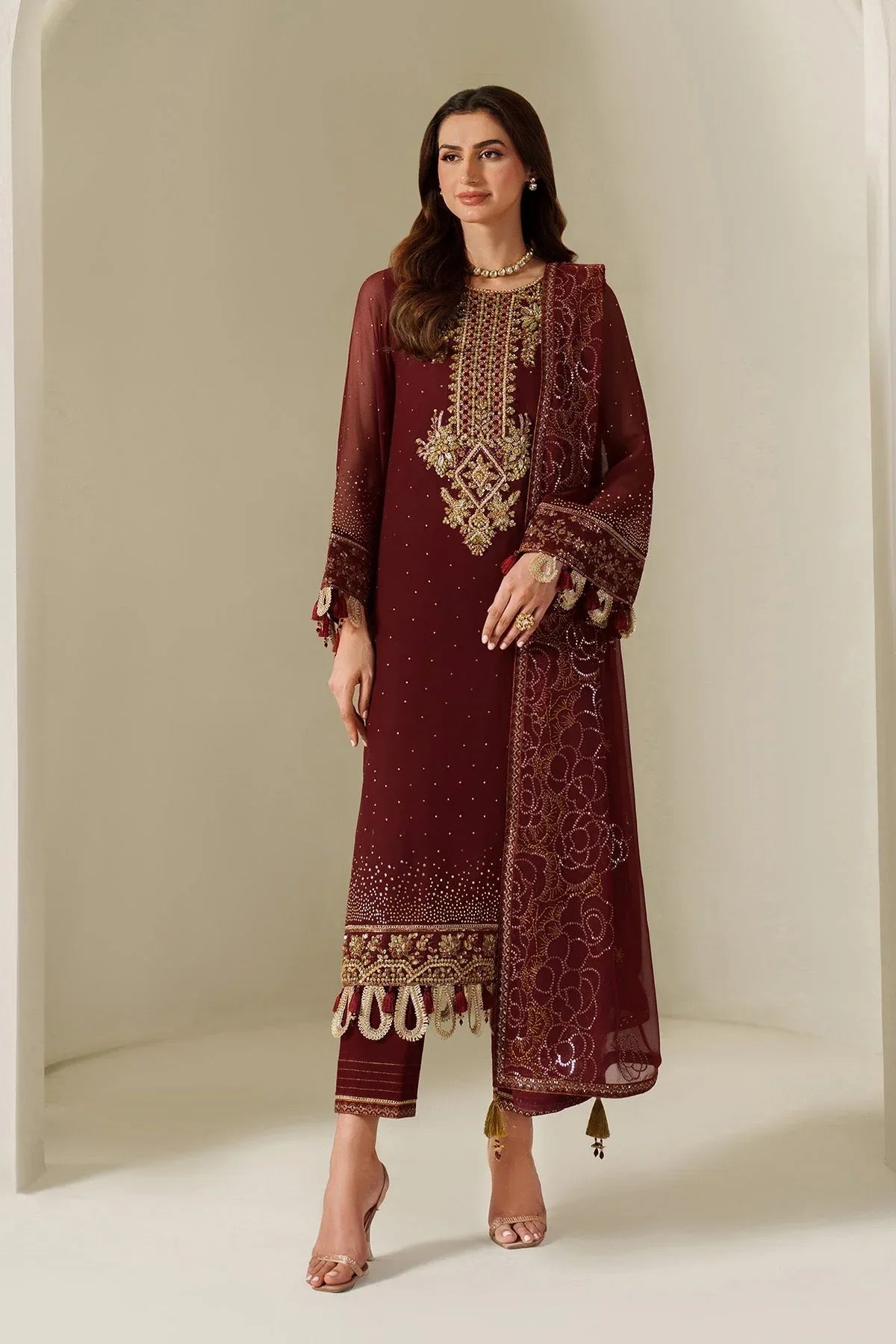 Alizeh | Reena Handmade 25 | AF-HM-4047-Kavya - Rang-e-Khaas
