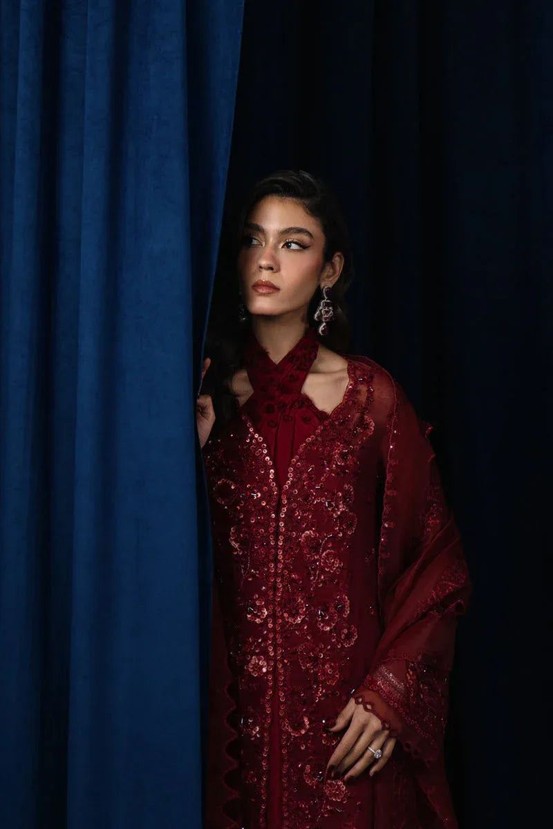 Qalamkar | Luxe Pret | CR-04 RIYA - Rang-e-Khaas