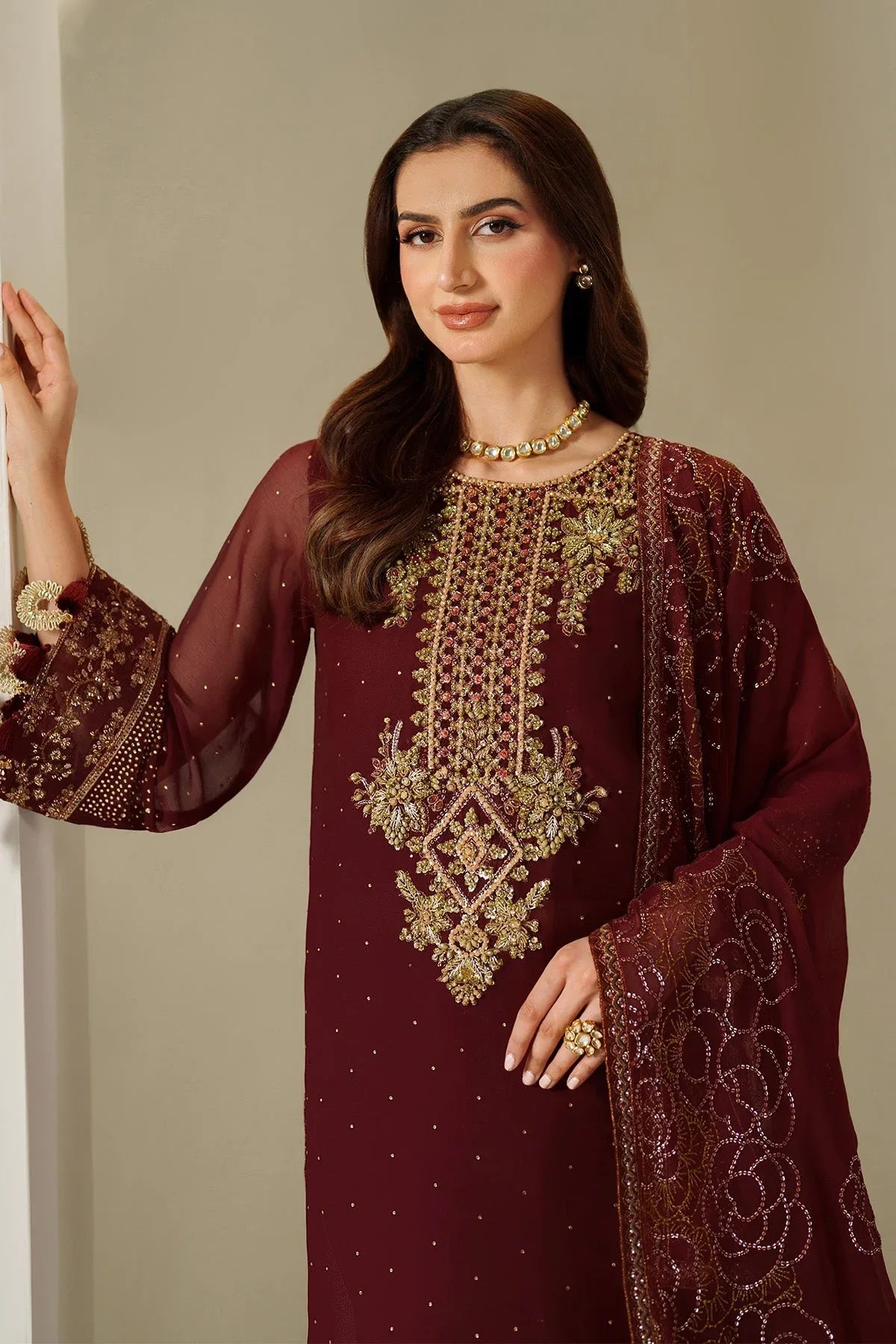 Alizeh | Reena Handmade 25 | AF-HM-4047-Kavya - Rang-e-Khaas