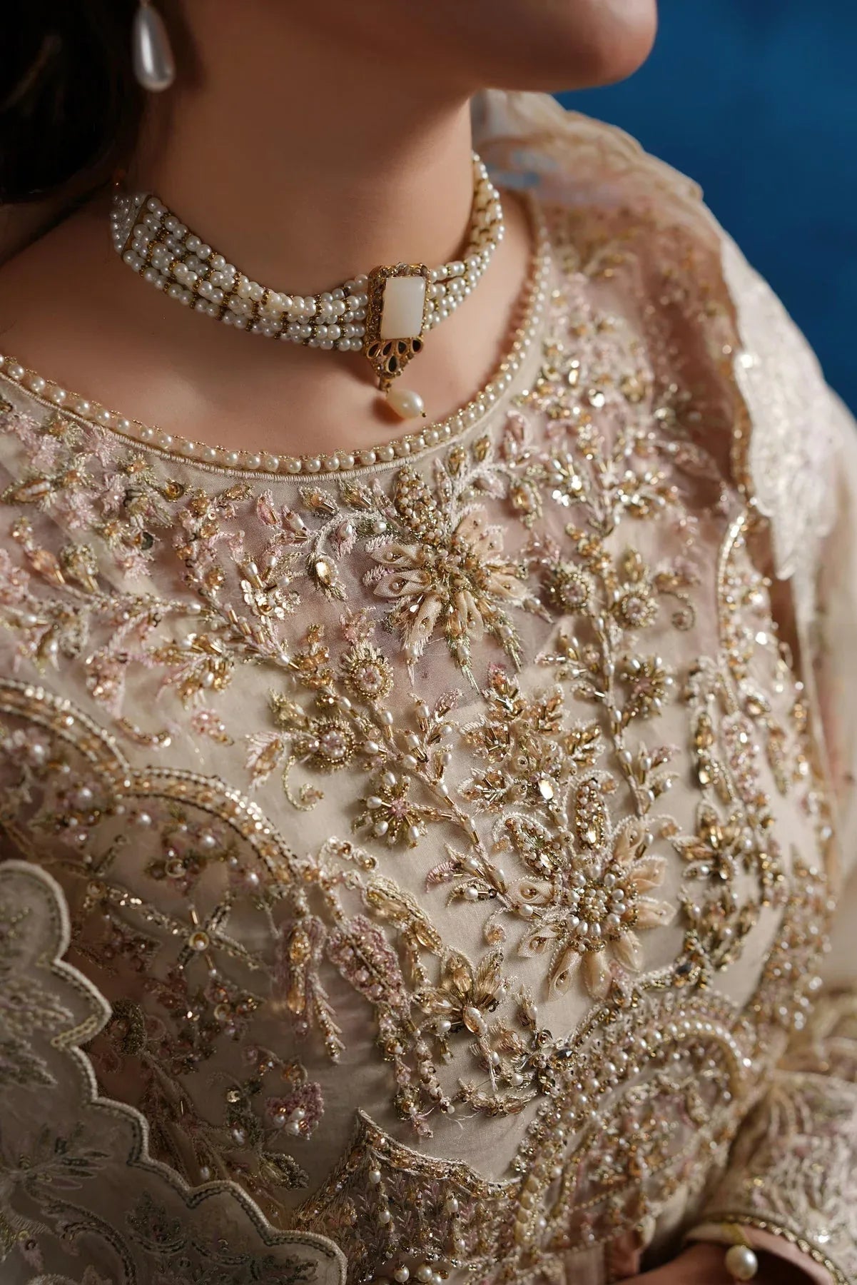 Maryams | Tabeer Luxury Collection | NAZMAIRA  TBR-8015 - Rang-e-Khaas