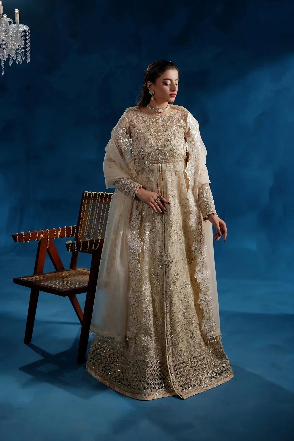 Maryams | Tabeer Luxury Collection | NAZMAIRA  TBR-8015 - Rang-e-Khaas