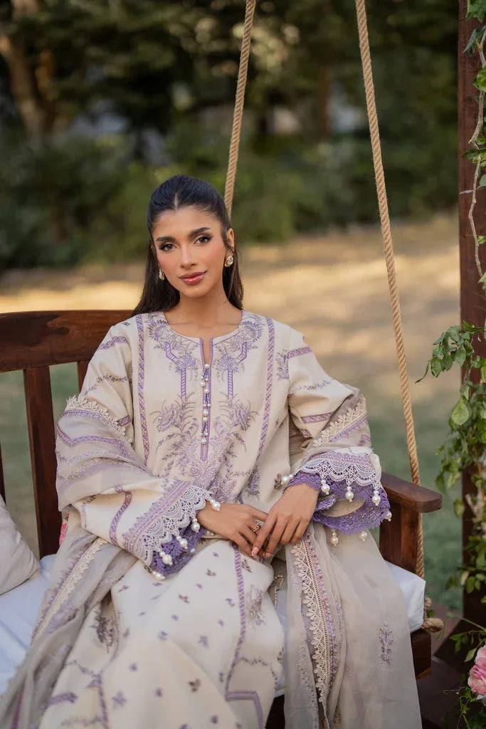 Florent | Chikankari Eid 25 | FLC- 3B - Rang-e-Khaas