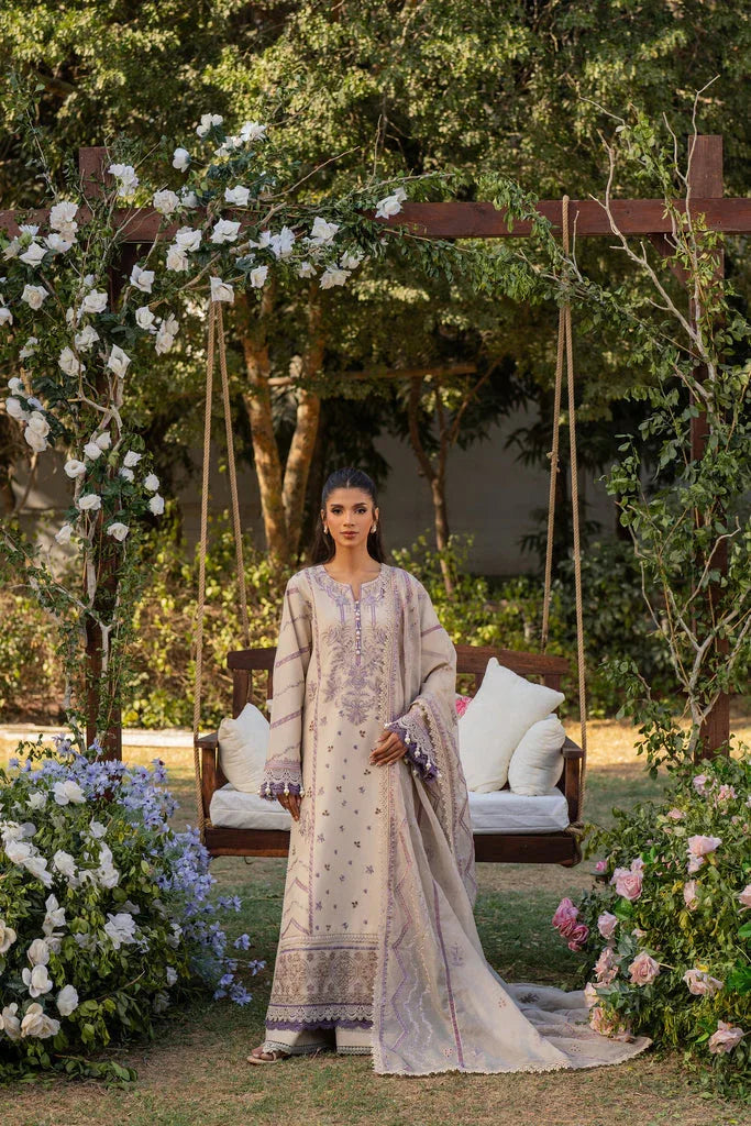 Florent | Chikankari Eid 25 | FLC- 3B - Rang-e-Khaas