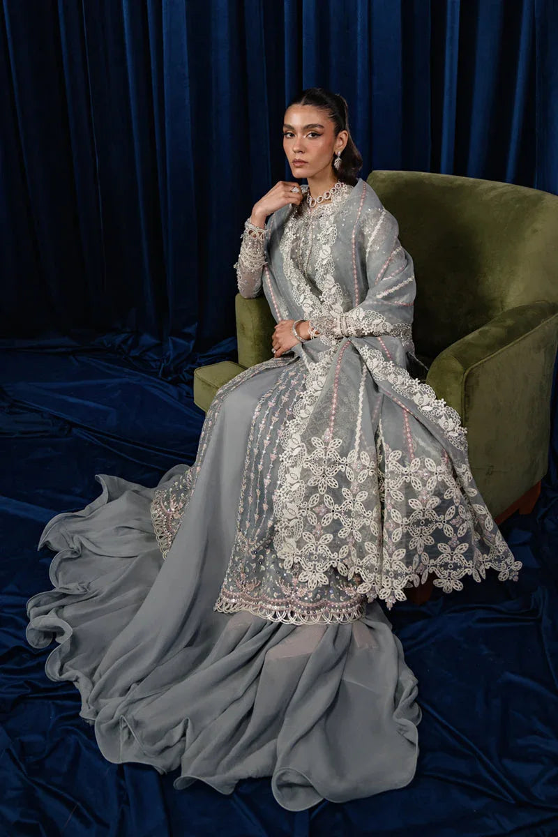 Qalamkar | Luxe Pret | CR-03 NOURA - Rang-e-Khaas