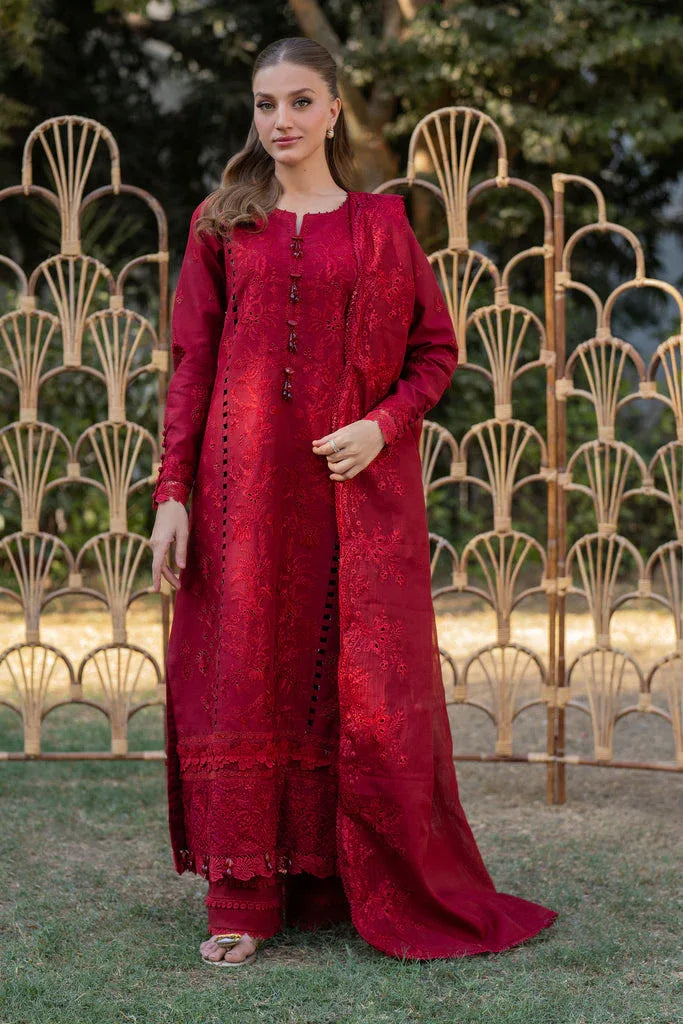 Florent | Chikankari Eid 25 | FLC- 4B - Rang-e-Khaas