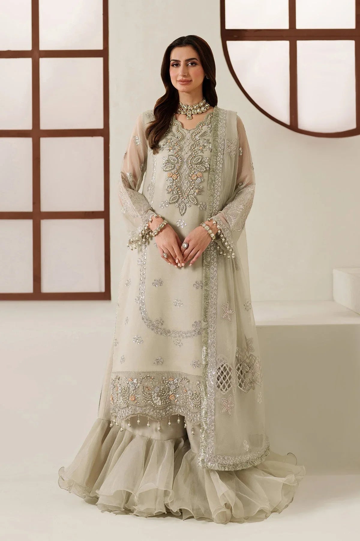 Alizeh | Reena Handmade 25 | AF-HM-4048-Nashmia - Rang-e-Khaas