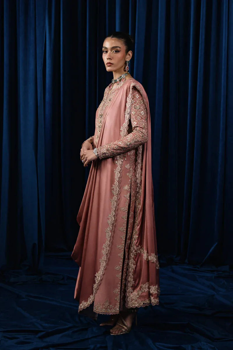 Qalamkar | Luxe Pret | CR-01 NYLA - Rang-e-Khaas