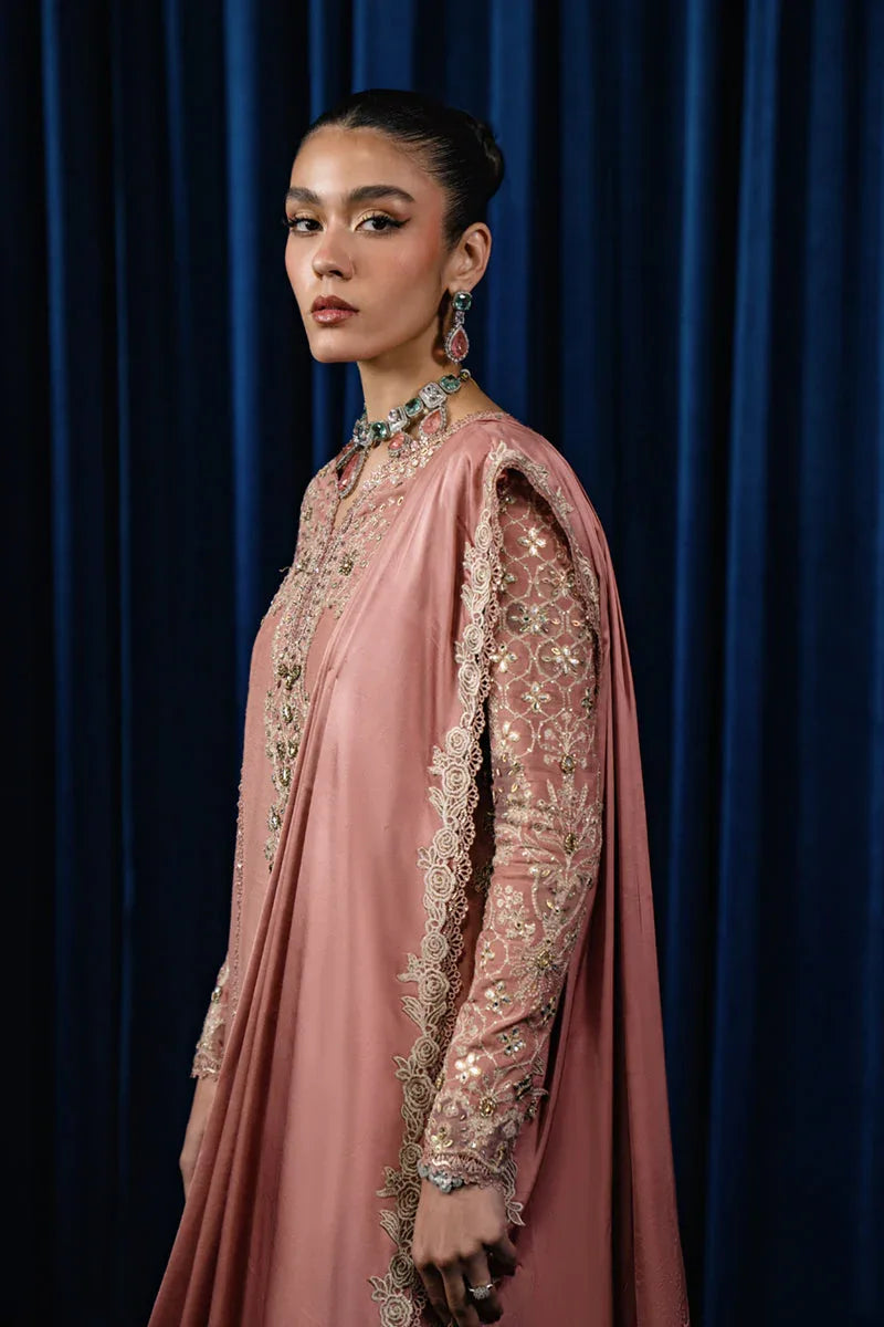 Qalamkar | Luxe Pret | CR-01 NYLA - Rang-e-Khaas